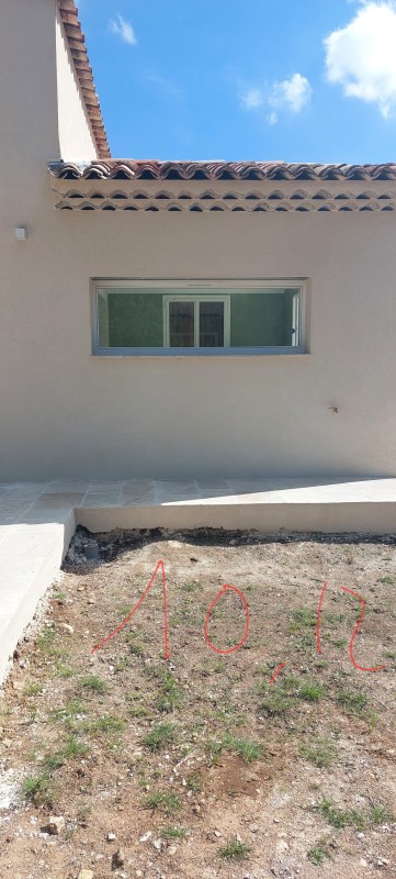 Rénovation façade enduit finition frottassée à Venelles