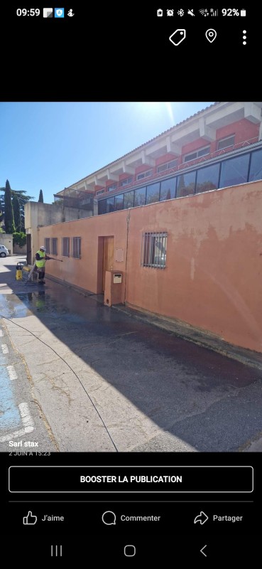 Rénovation de la façade du Palais des Congrès Aix en Provence 13100