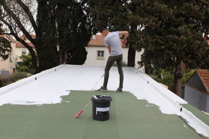 Applicatiin Cool roof entreprise Rge devis gratuit Le Pradet 