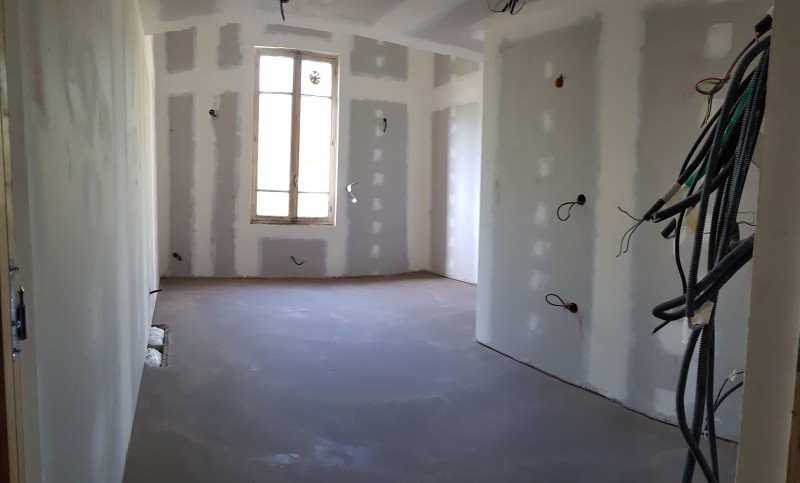 Renovation complète placo isolation thermique à Gardanne 