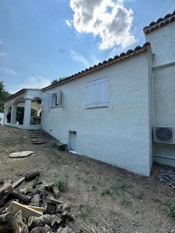 Rénovation façade thermoreflective à Venelles