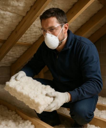 Isolation de combles en villa à Vitrolles proche de Marignane